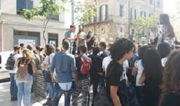 studenti protesta
