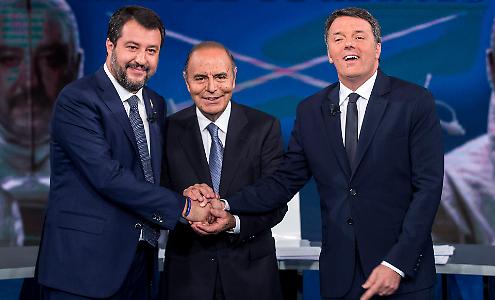 Salvini-Renzi porta a porta