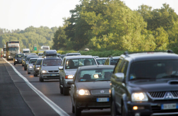 Esodo traffico autostrada autostrade code coda