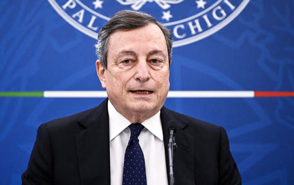 Press conference by Italian PM Draghi
