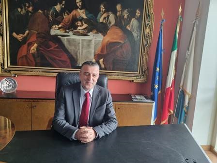 Il presidente della Provincia di Vibo Valentia, Corrado Antonio L'Andolina